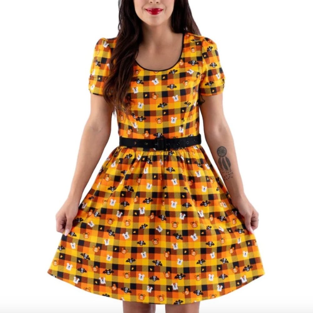 NWOT Stitch Shoppe Halloween Mickey & Minnie Dress